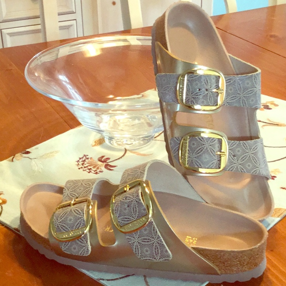 Birkenstock Arizona Big Buckle Ceramic Blue